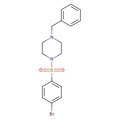 1-Benzyl-4-(4-bromophenylsulfonyl)piperazine