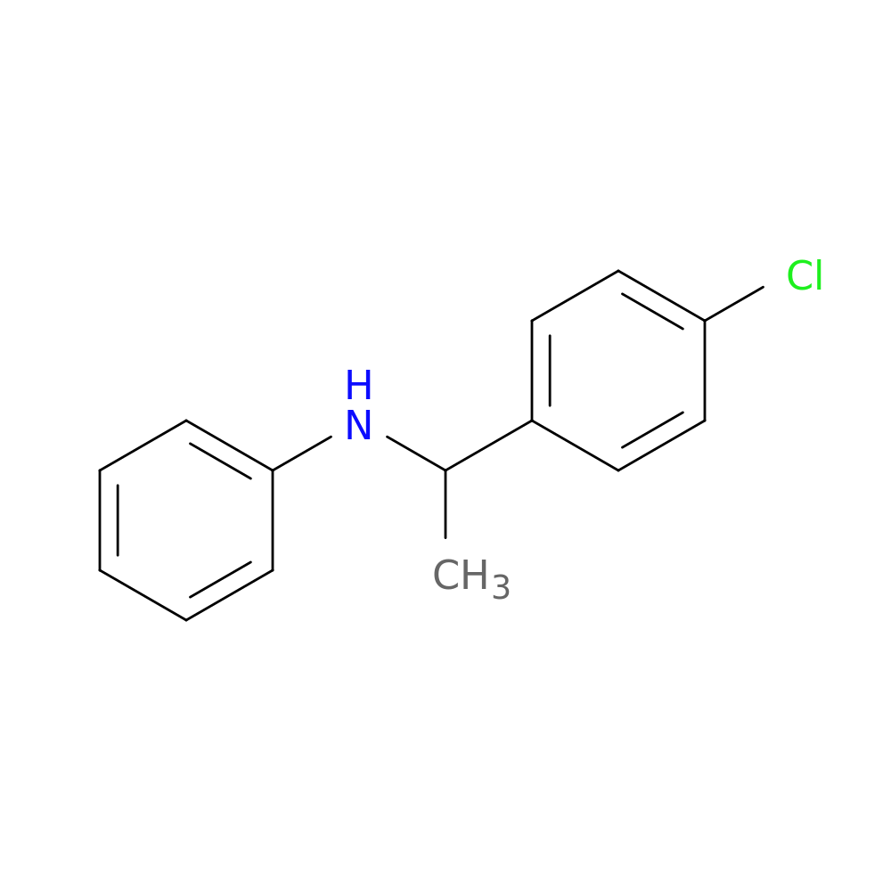N-[1-(4-chlorophenyl)ethyl]aniline