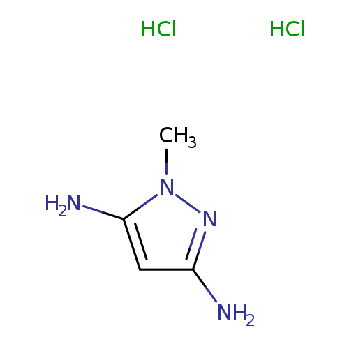 1-methyl-1H-pyrazole-3,5-diamine dihydrochloride
