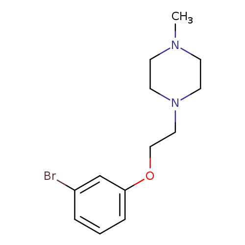 1-(2-(3-bromophenoxy)ethyl)-4-methylpiperazine