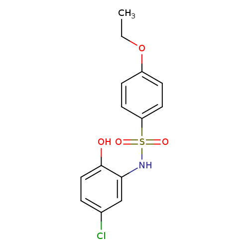 N-(5-chloro-2-hydroxyphenyl)-4-ethoxybenzene-1-sulfonamide