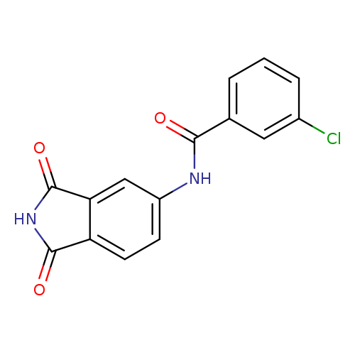 3-chloro-N-(1,3-dioxo-2,3-dihydro-1H-isoindol-5-yl)benzamide