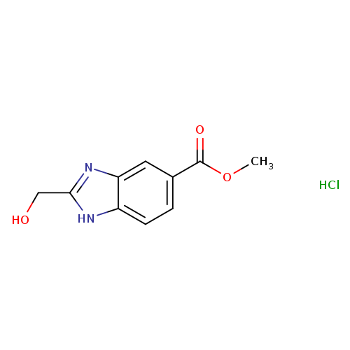 methyl 2-(hydroxymethyl)-1H-1,3-benzodiazole-5-carboxylate hydrochloride
