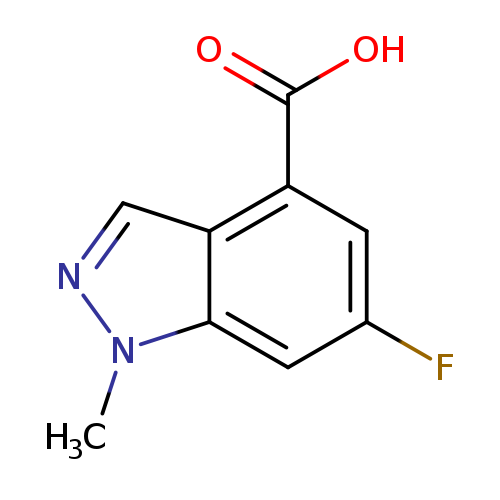 6-Fluoro-1-methyl-1H-indazole-4-carboxylic acid