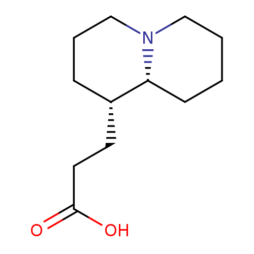 3-[(1S,9aR)-octahydro-2H-quinolizin-1-yl]propanoic acid - carbonic acid (1:1) hydrate