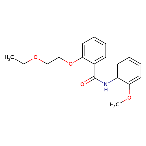 2-(2-ethoxyethoxy)-N-(2-methoxyphenyl)benzamide