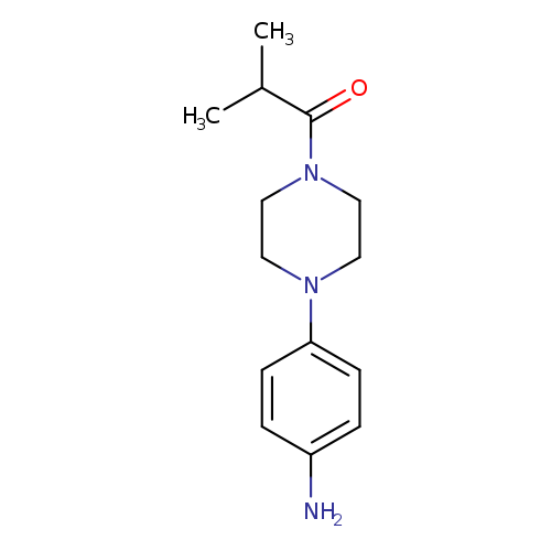 [4-(4-Isobutyrylpiperazin-1-yl)phenyl]amine