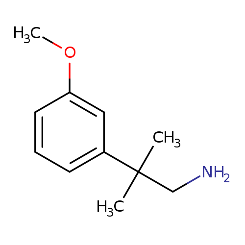 2-(3-Methoxyphenyl)-2-methylpropan-1-amine