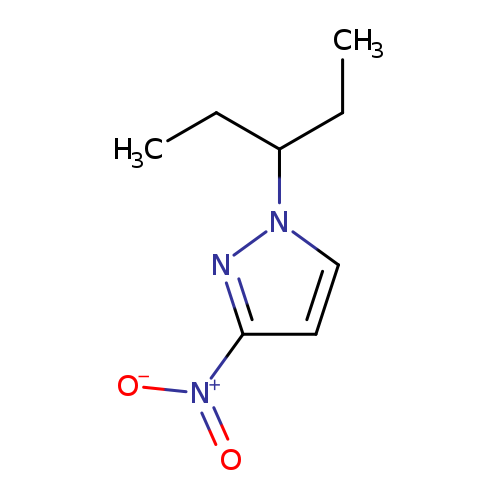 3-nitro-1-(pentan-3-yl)-1H-pyrazole