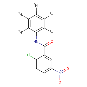 2-chloro-5-nitro-N-(2,3,4,5,6-pentadeuteriophenyl)benzamide