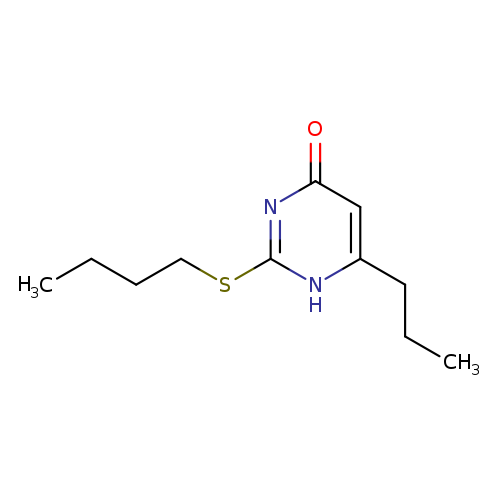 2-(Butylthio)-6-propylpyrimidin-4(1H)-one