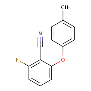 2-Fluoro-6-(4-methylphenoxy)benzonitrile
