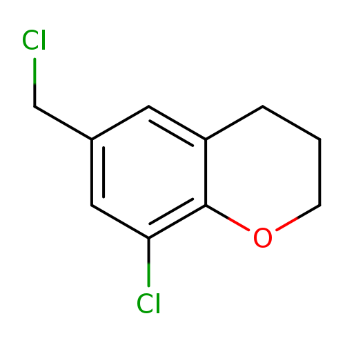 8-chloro-6-(chloromethyl)-3,4-dihydro-2H-1-benzopyran