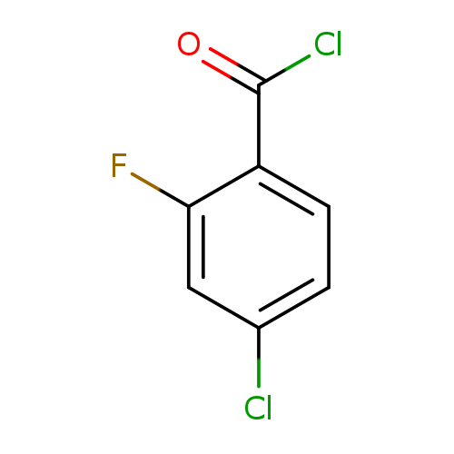 Benzoyl chloride, 4-chloro-2-fluoro-