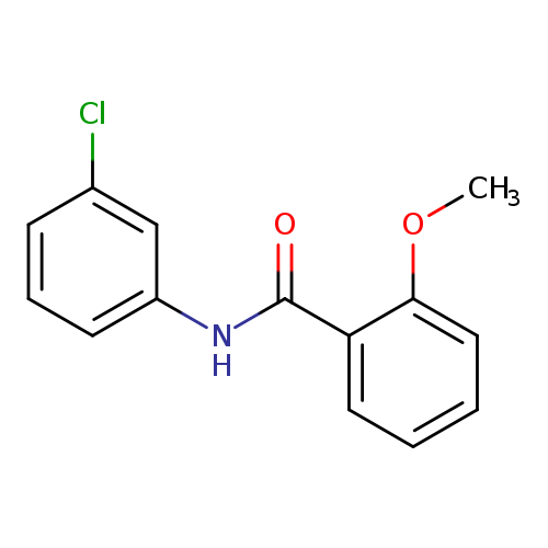 N-(3-chlorophenyl)-2-methoxybenzamide