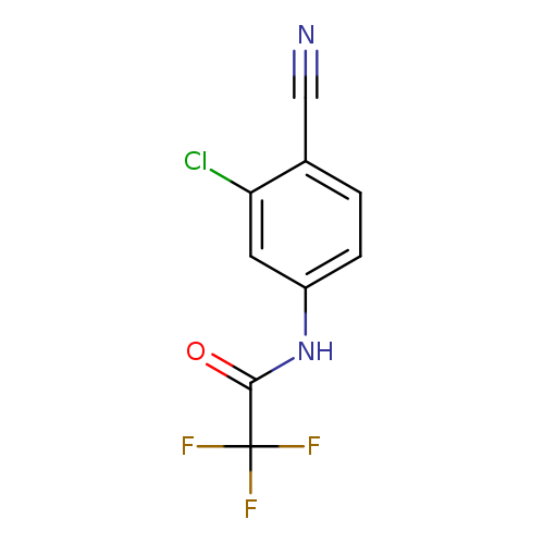 N-(3-CHLORO-4-CYANOPHENYL)-2,2,2-TRIFLUOROACETAMIDE