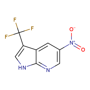 5-nitro-3-(trifluoromethyl)-1H-pyrrolo[2,3-b]pyridine