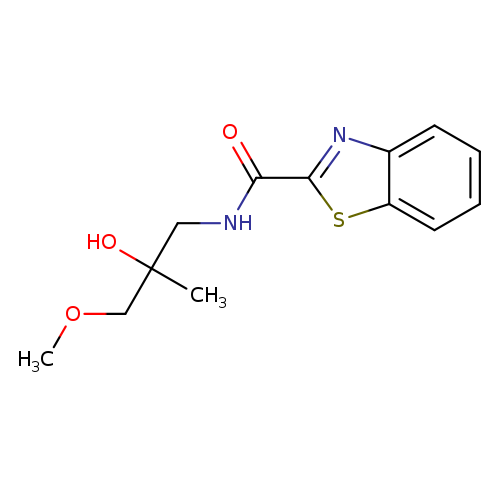 N-(2-hydroxy-3-methoxy-2-methylpropyl)-1,3-benzothiazole-2-carboxamide