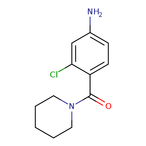 3-Chloro-4-[(piperidin-1-yl)carbonyl]aniline