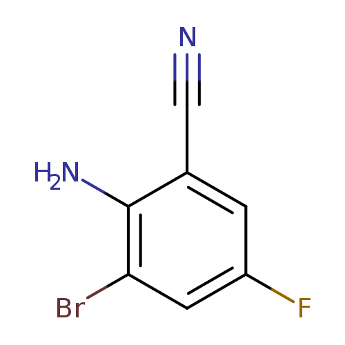 2-Amino-3-bromo-5-fluorobenzonitrile
