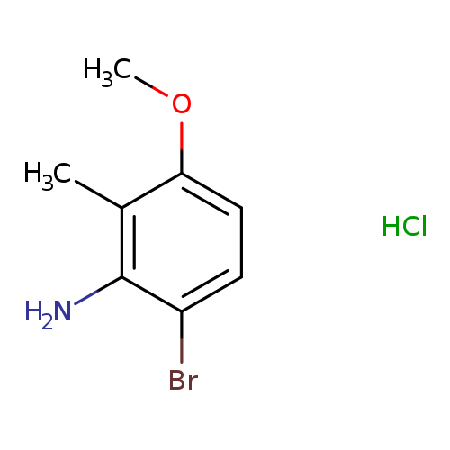 6-bromo-3-methoxy-2-methylanilinehydrochloride