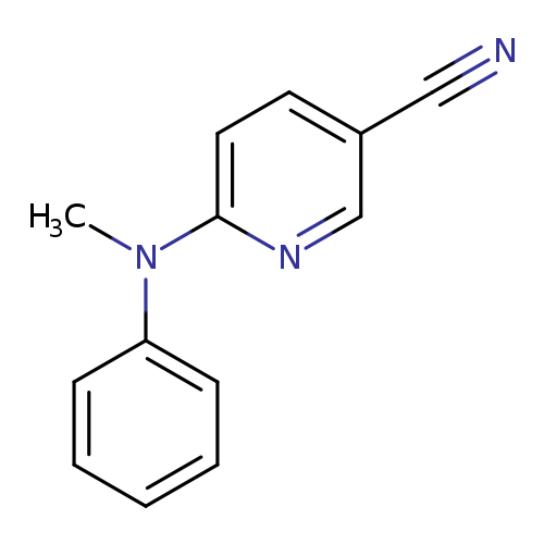 6-[methyl(phenyl)amino]pyridine-3-carbonitrile