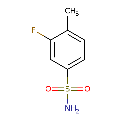 3-Fluoro-4-methylbenzenesulfonamide