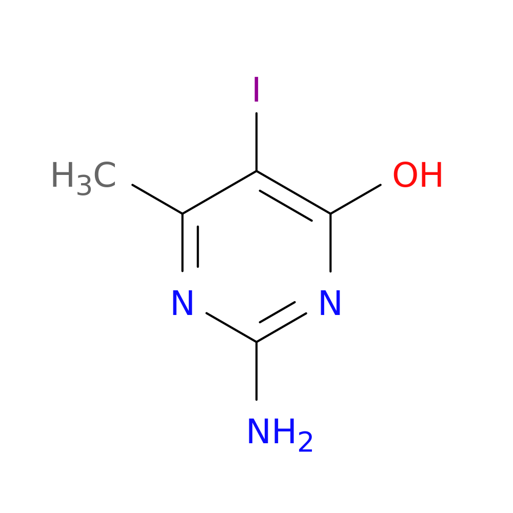 2-Amino-5-iodo-6-methyl-3,4-dihydropyrimidin-4-one