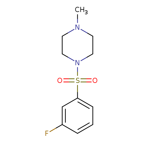 1-(3-fluorobenzenesulfonyl)-4-methylpiperazine