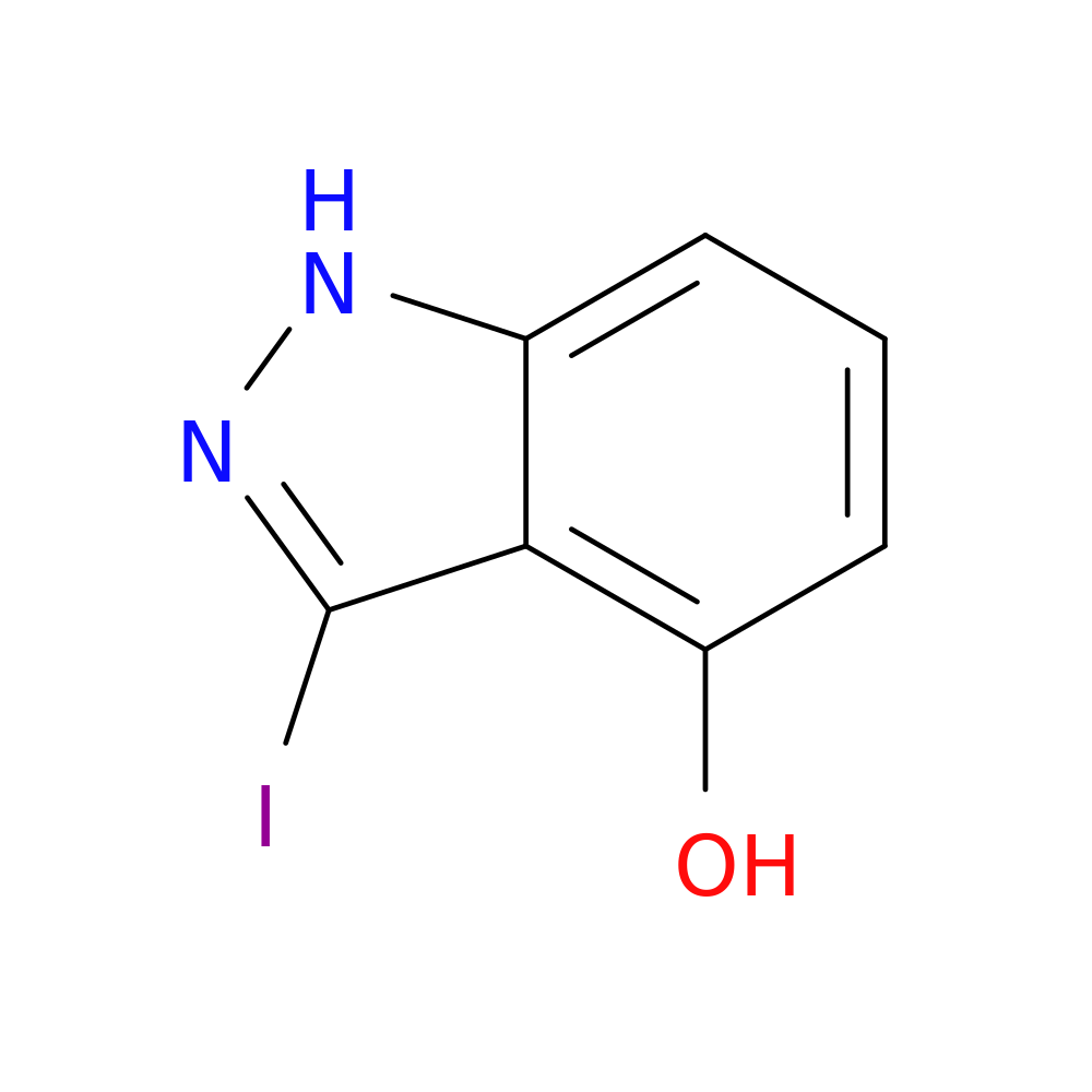 3-Iodo-1H-indazol-4-ol
