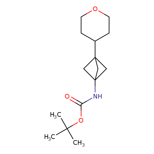 tert-butyl N-[3-(oxan-4-yl)bicyclo[1.1.1]pentan-1-yl]carbamate