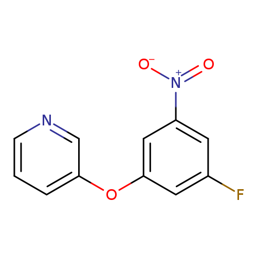 3-(3-Fluoro-5-nitrophenoxy)pyridine