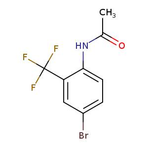 Acetamide, N-[4-bromo-2-(trifluoromethyl)phenyl]-