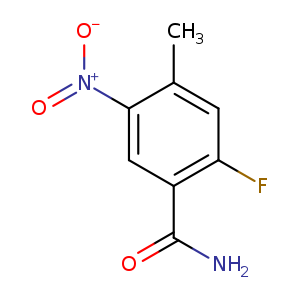 2-Fluoro-4-methyl-5-nitrobenzamide