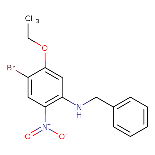 N-Benzyl-4-bromo-5-ethoxy-2-nitroaniline