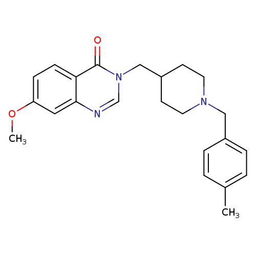 7-methoxy-3-({1-[(4-methylphenyl)methyl]piperidin-4-yl}methyl)-3,4-dihydroquinazolin-4-one