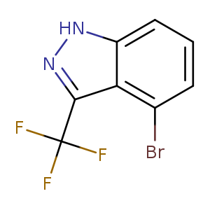 1H-Indazole,4-broMo-3-(trifluoroMethyl)-