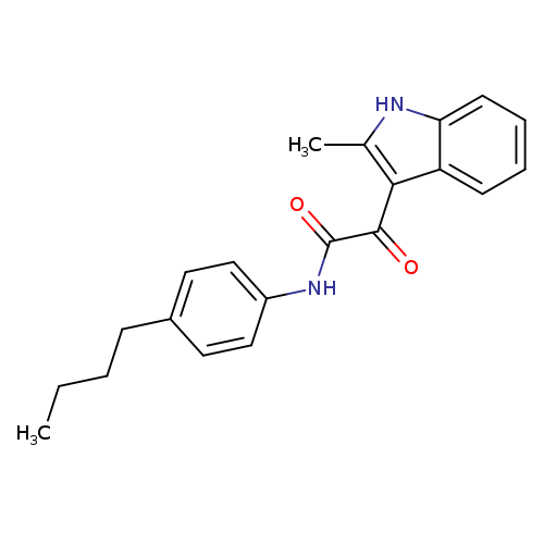N-(4-butylphenyl)-2-(2-methyl-1H-indol-3-yl)-2-oxoacetamide