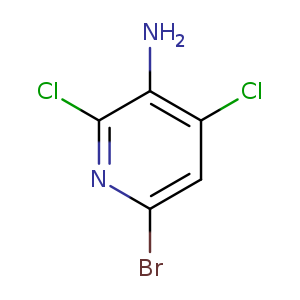 3-Pyridinamine,6-bromo-2,4-dichloro-