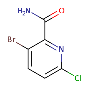 2-Pyridinecarboxamide, 3-bromo-6-chloro-