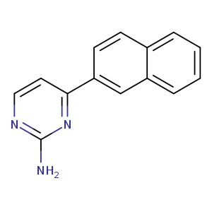 4-(Naphthalen-2-yl)pyrimidin-2-amine