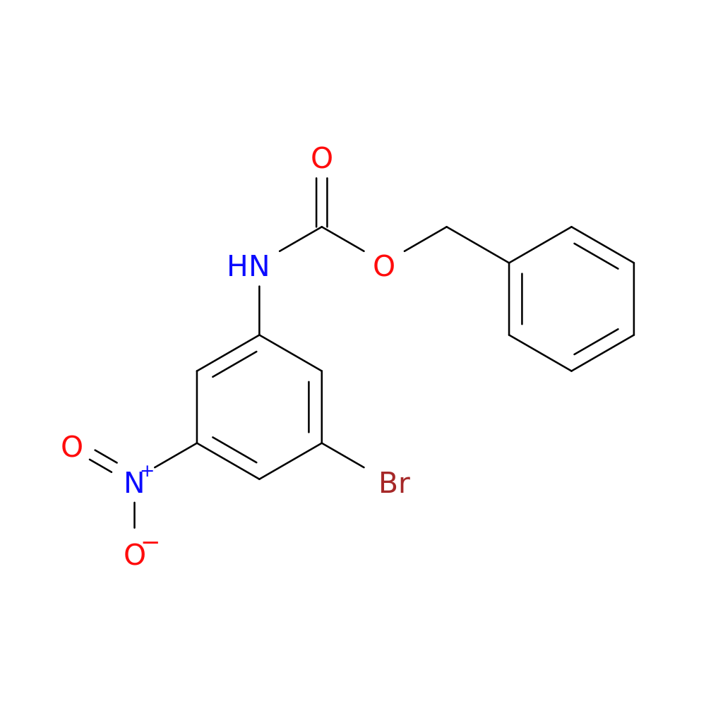Benzyl 3-bromo-5-nitrophenylcarbamate