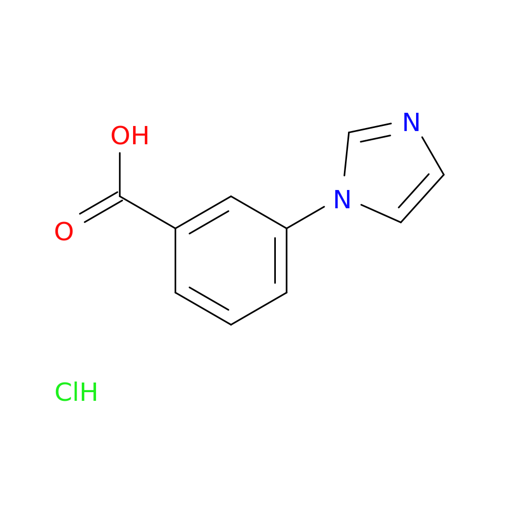 3-(1H-imidazol-1-yl)benzoic acid hydrochloride