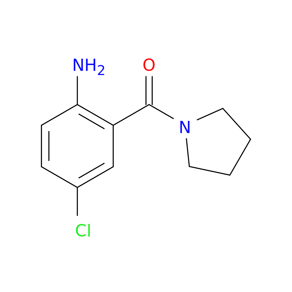 4-Chloro-2-(pyrrolidin-1-ylcarbonyl)aniline