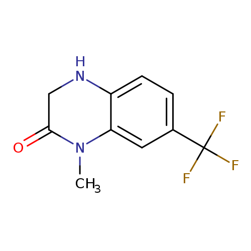 1-methyl-7-(trifluoromethyl)-1,2,3,4-tetrahydroquinoxalin-2-one