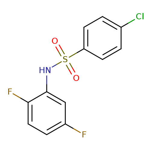 4-Chloro-N-(2,5-difluorophenyl)benzenesulfonamide