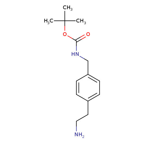 1,1-Dimethylethyl N-[[4-(2-aminoethyl)phenyl]methyl]carbamate