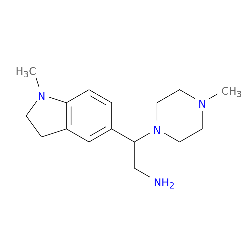[2-(1-METHYL-2,3-DIHYDRO-1H-INDOL-5-YL)-2-(4-METHYLPIPERAZIN-1-YL)ETHYL]A+
