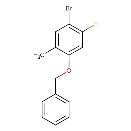1-(Benzyloxy)-4-bromo-5-fluoro-2-methylbenzene
