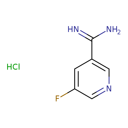 5-Fluoropyridine-3-carboximidamide hydrochloride